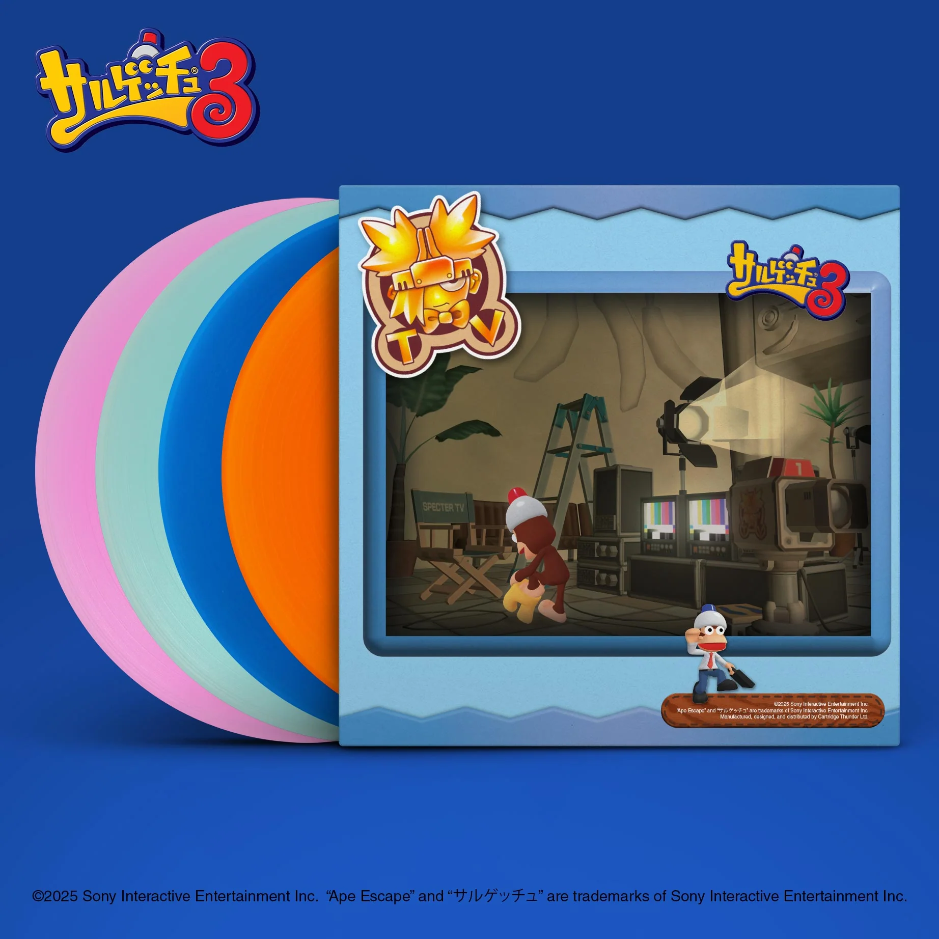 Ape Escape 3 Originape Soundtracks in a Box (4XLP) - Image 9