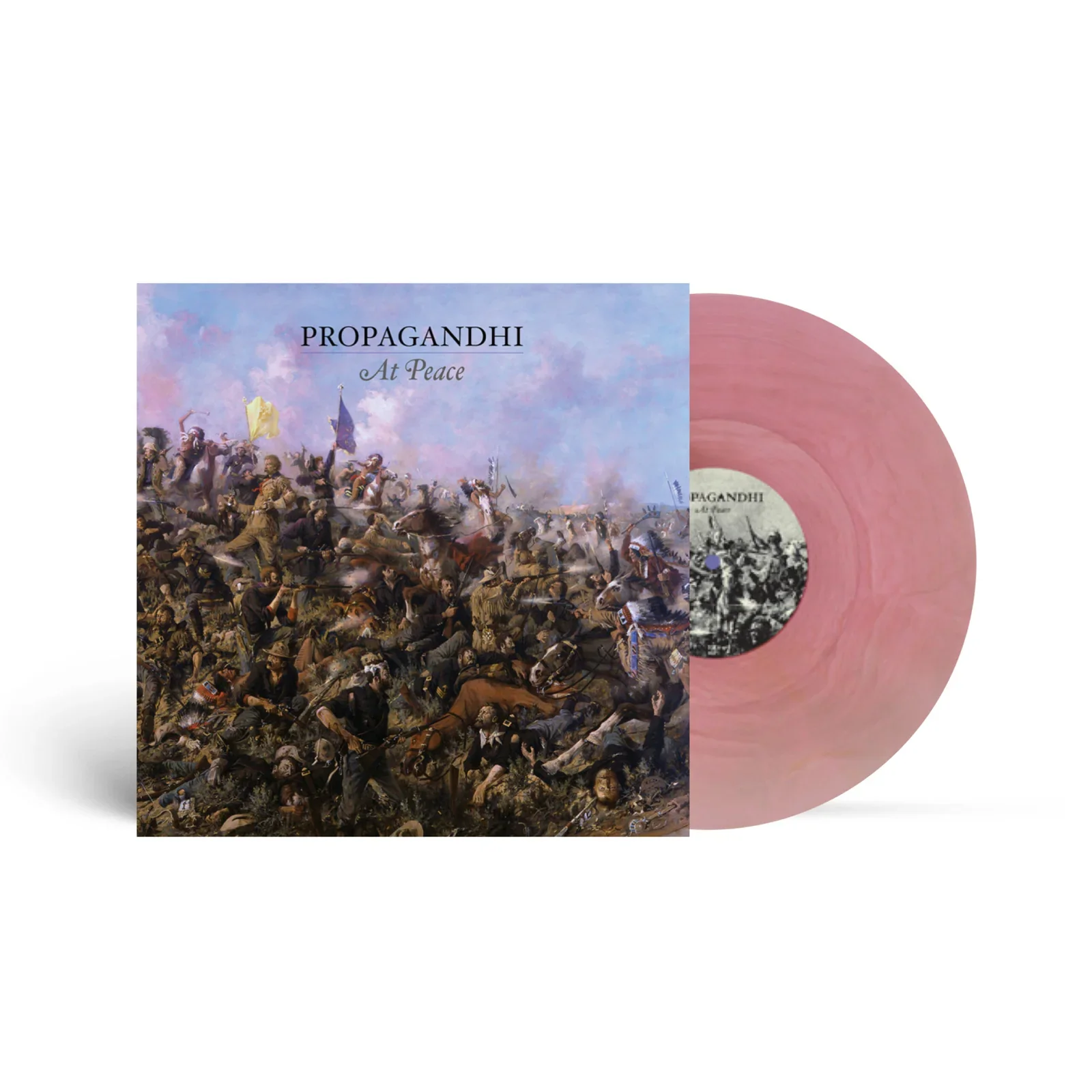 At Peace (Translucent Pink Glass Vinyl)