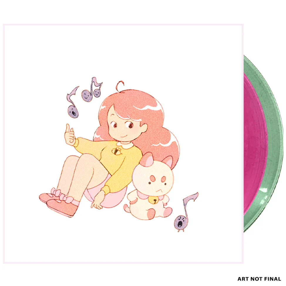 Bee and PuppyCat OST (Pink and Green Vinyl) - Image 2