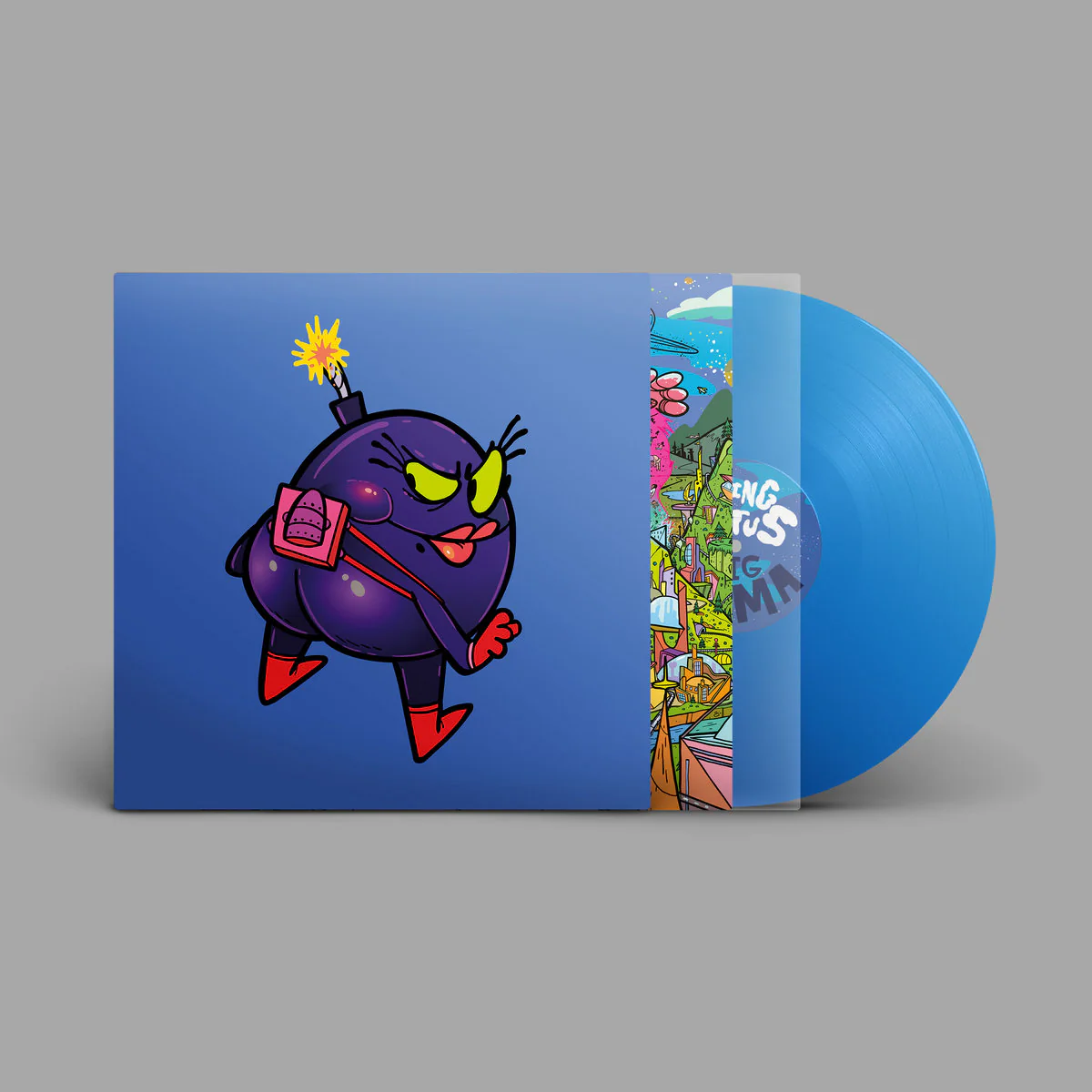 BIG MAMA 12" EP (Indie Exclusive Sky Blue Vinyl) - Image 2
