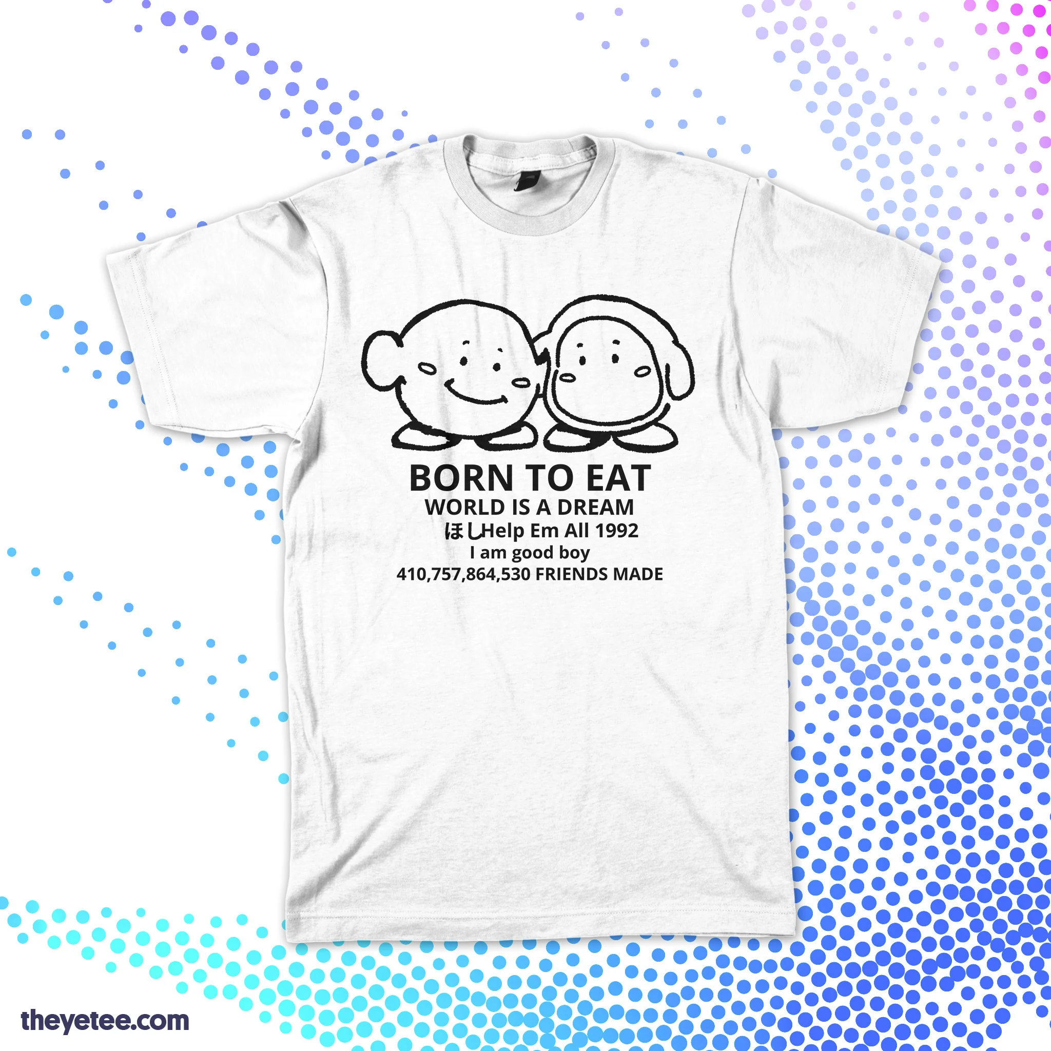 BORN TO EAT / WORLD IS A DREAM - Image 2