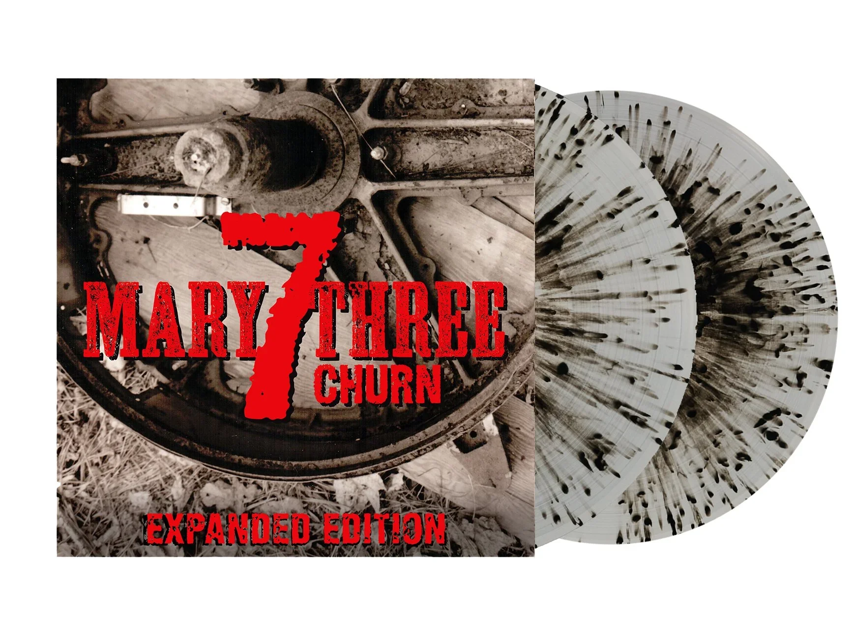 Churn (Indie Exclusive Clear and Black Splatter Vinyl) - Image 2