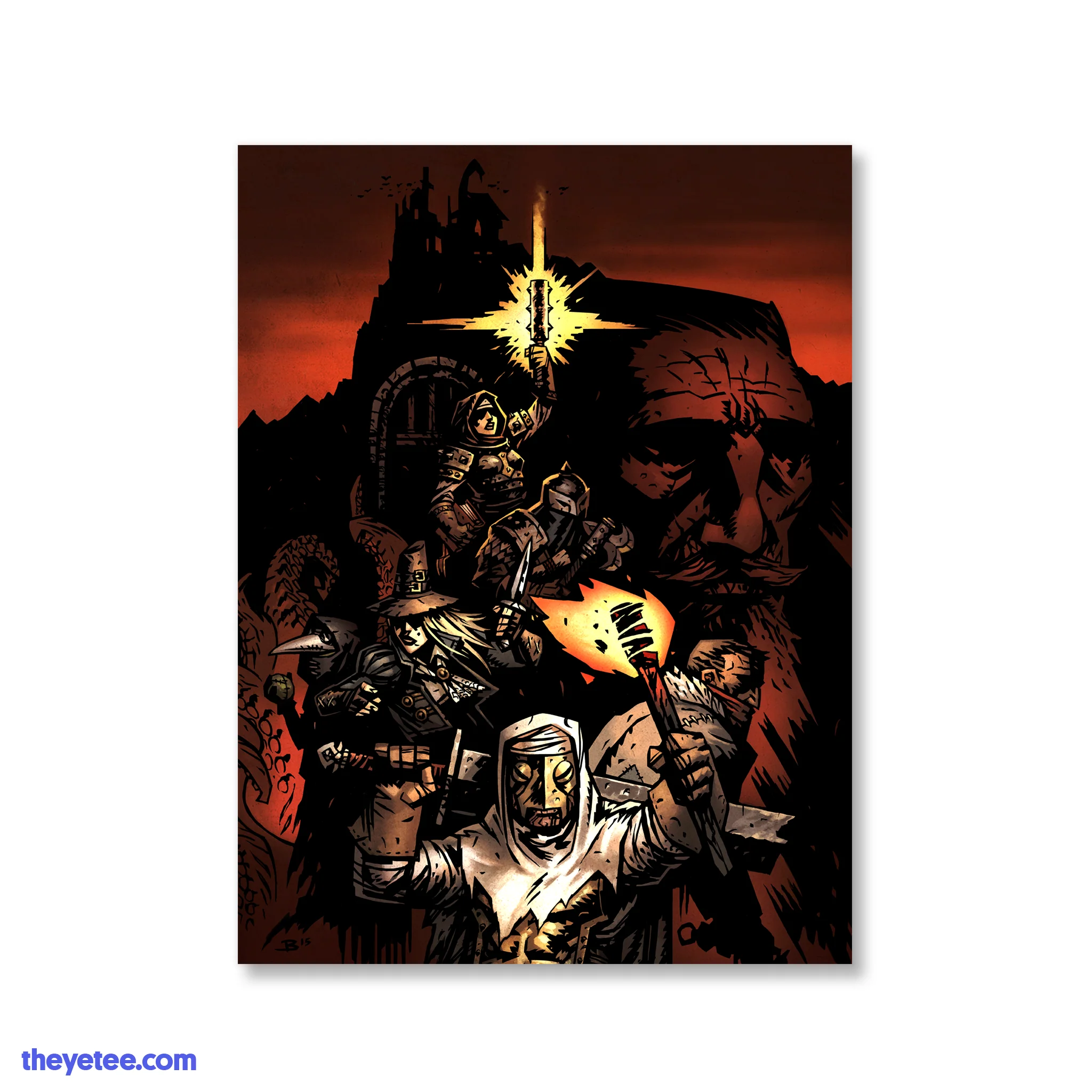 Darkest Dungeon 10th Anniversary Print