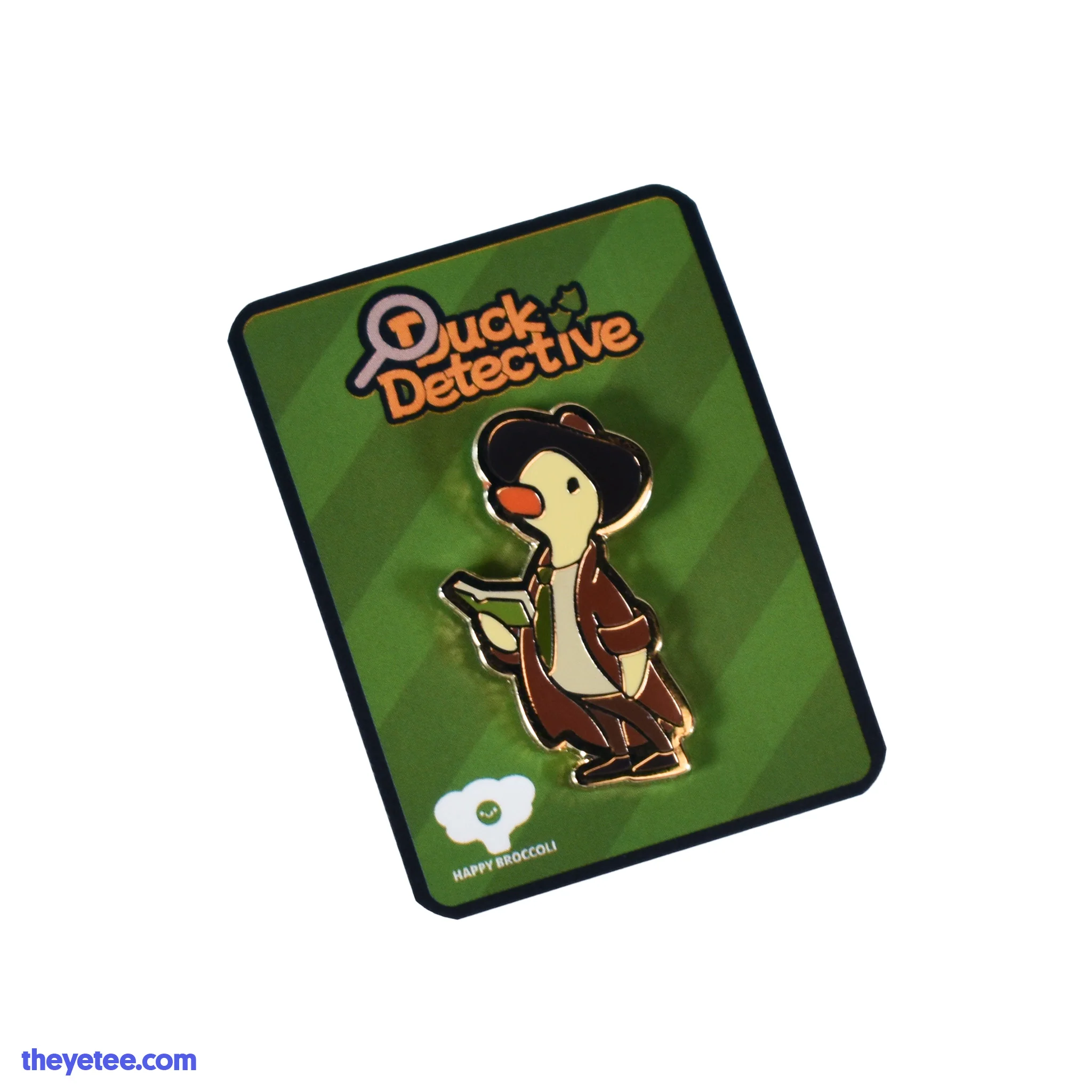 Duck Detective Pin