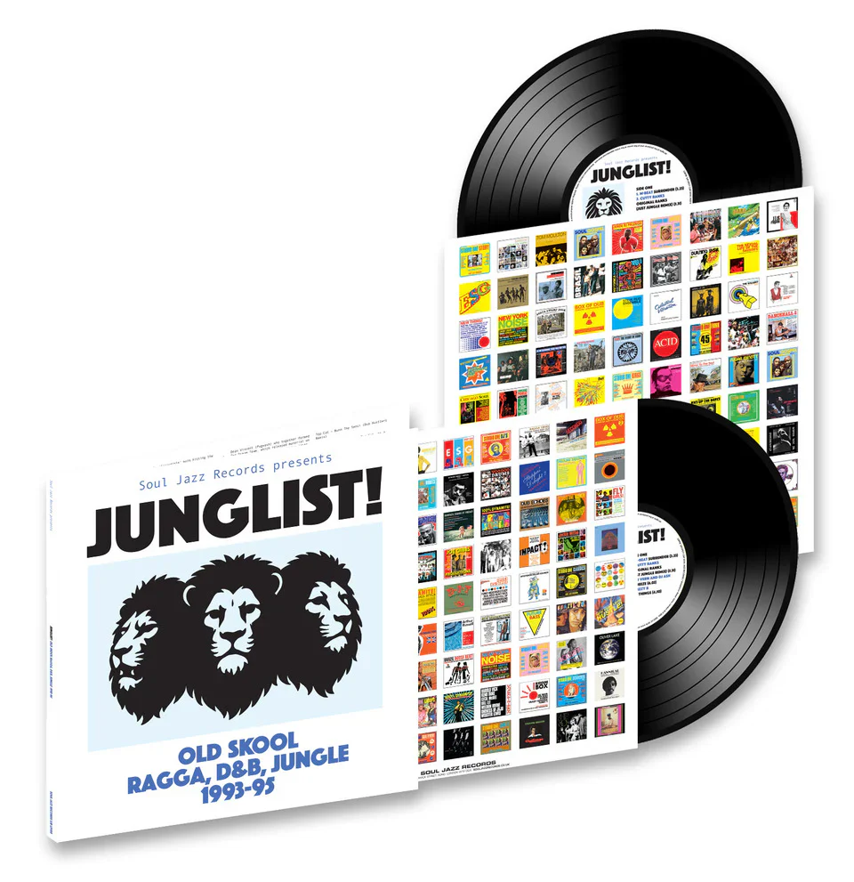 JUNGLIST! Old Skool Ragga, D&B, Jungle 2LP