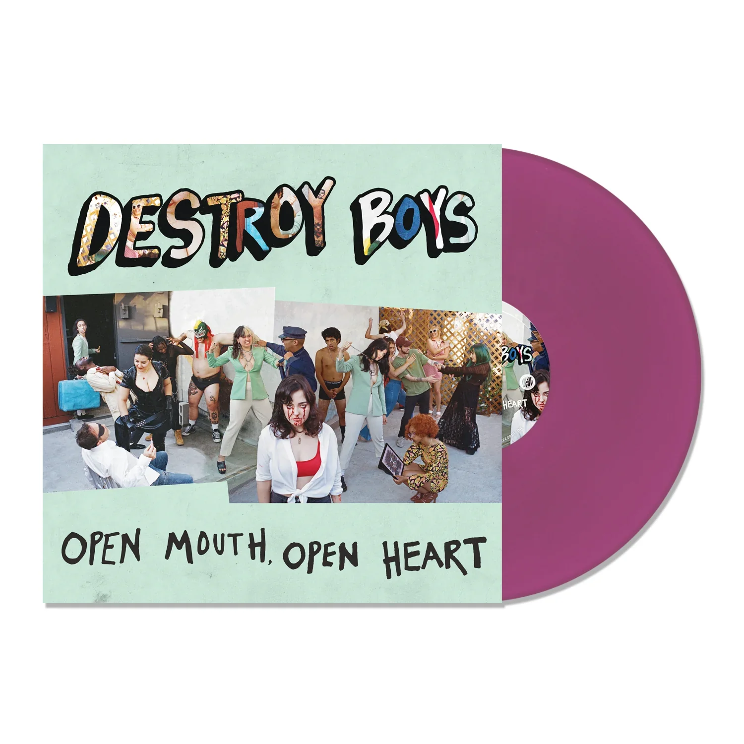 Open Mouth, Open Heart (Purple Vinyl)