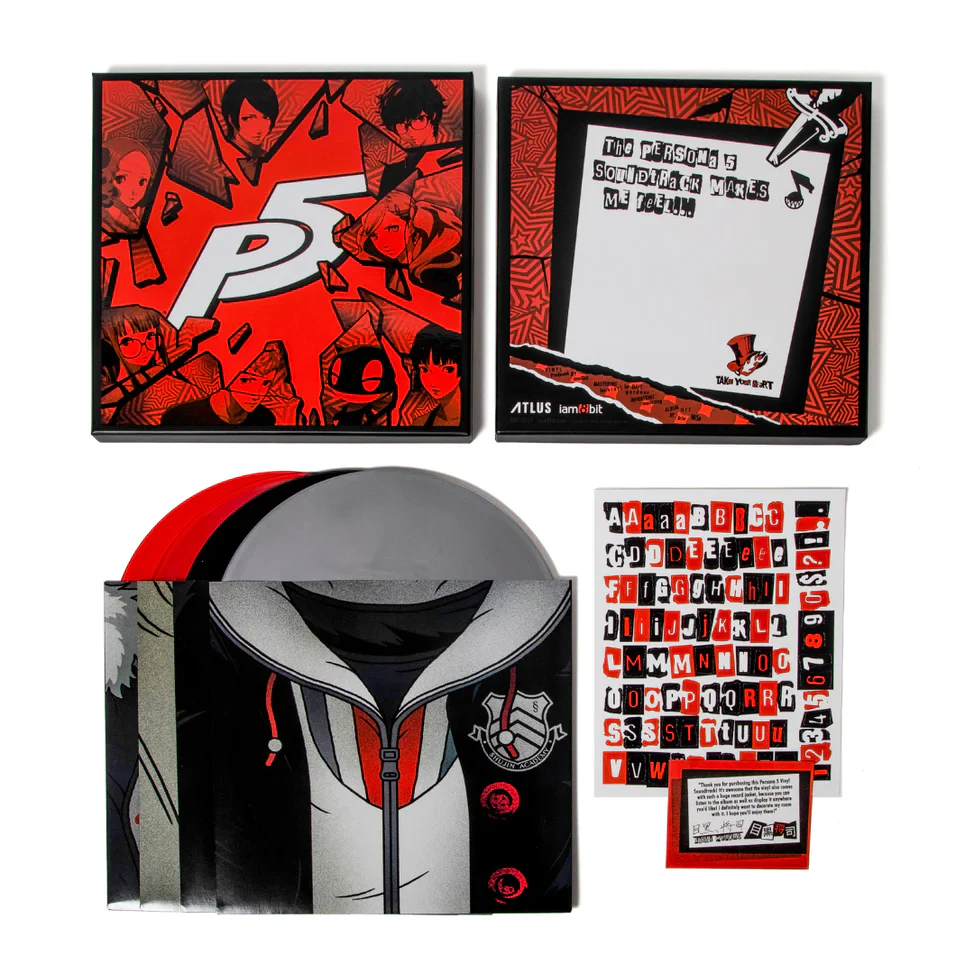 Persona 5 Soundtrack (4LP Essential Edition Box Set) - Image 2