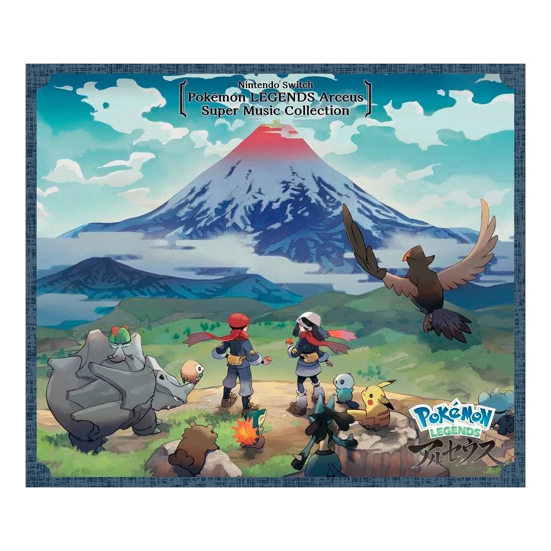 Pokemon LEGENDS Arceus Super Music Collection [Import 4CD Set]