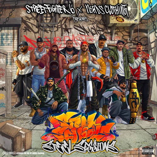 Street Fighter 6 x NERDS Clothing Presents: Steel Sessions (Indie Exclusive Red Vinyl) - Image 2