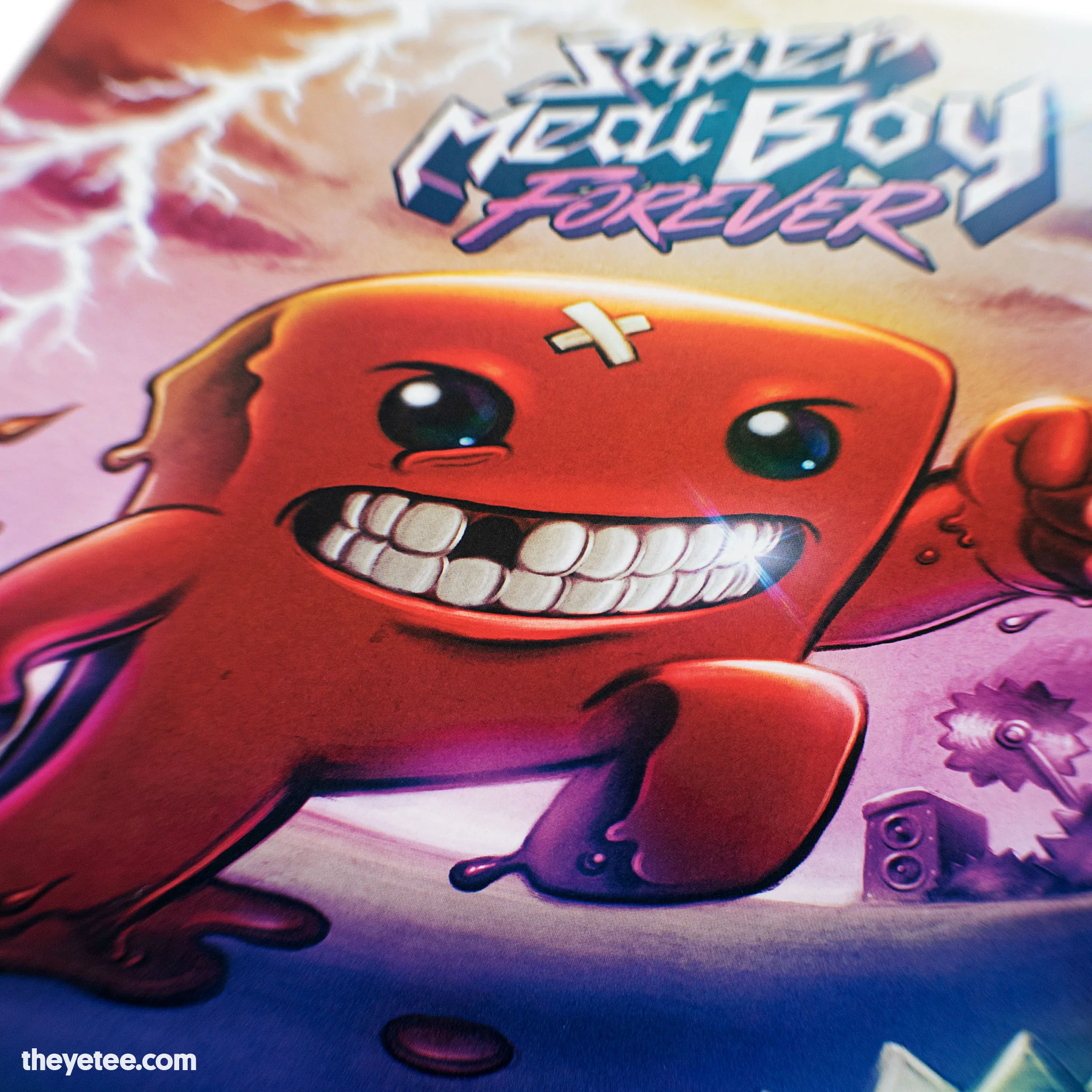 Super Meat Boy Forever Original Soundtrack (Pink and Red 2XLP) - Image 5