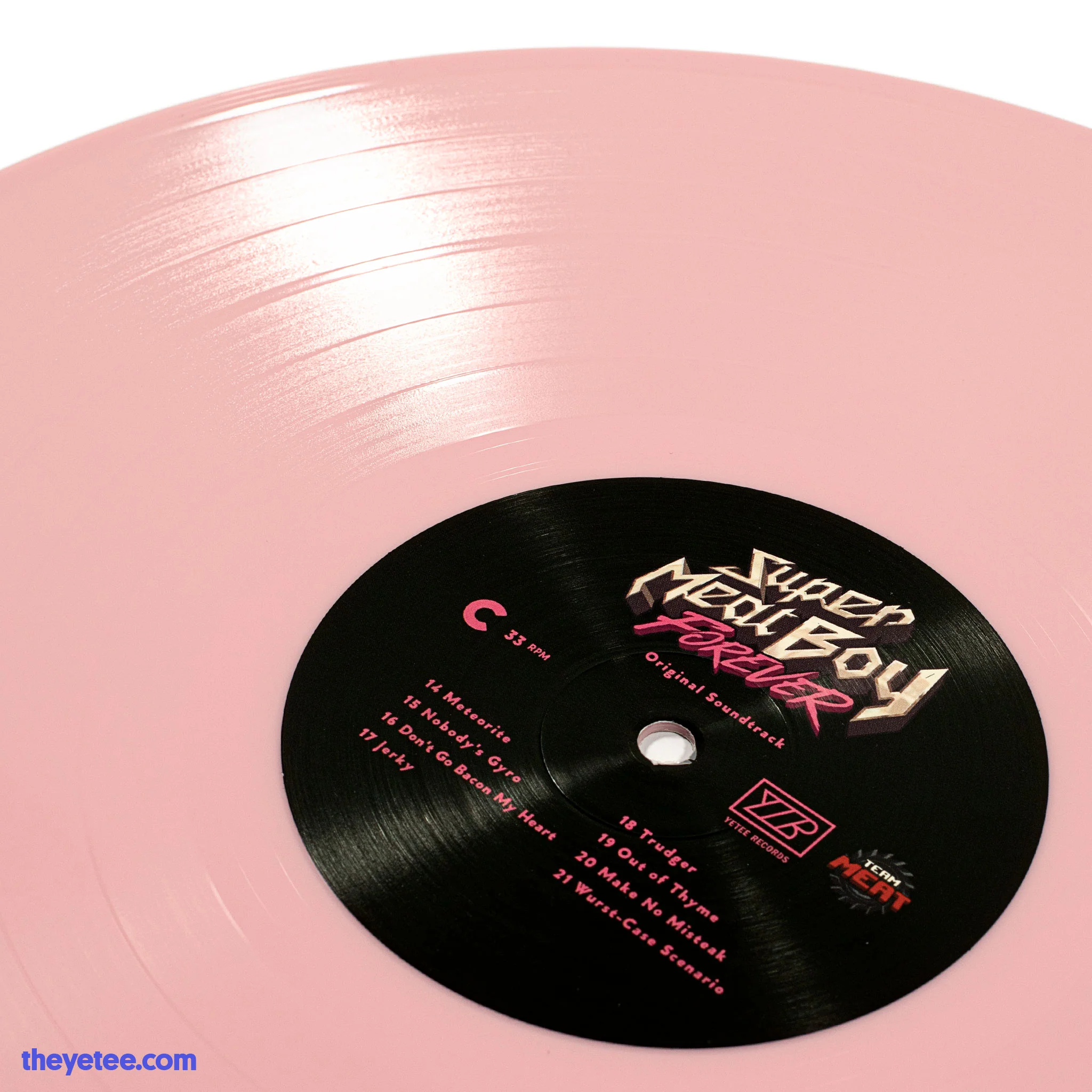 Super Meat Boy Forever Original Soundtrack (Pink and Red 2XLP) - Image 6