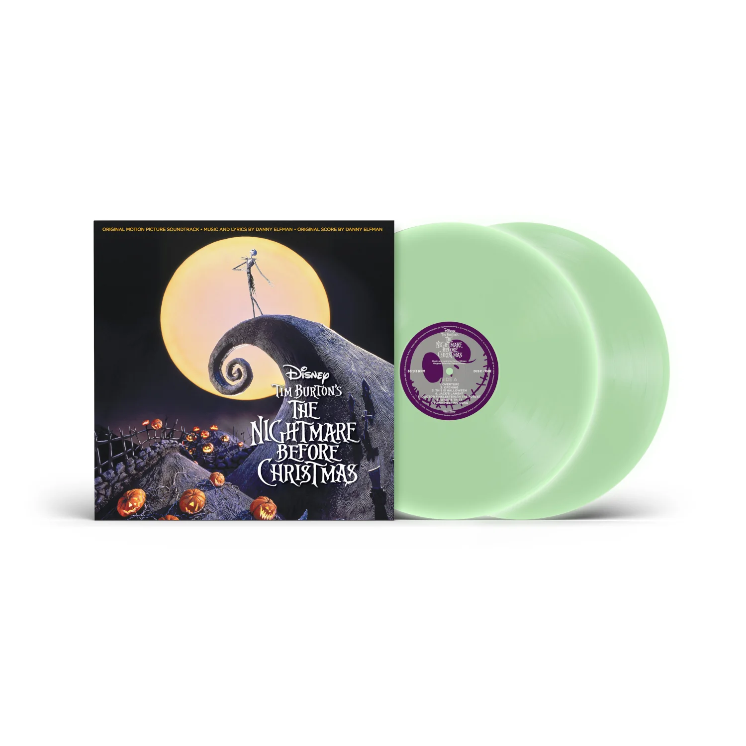 The Nightmare Before Christmas (Glow in the Dark 2LP Vinyl) [Import] - Image 2