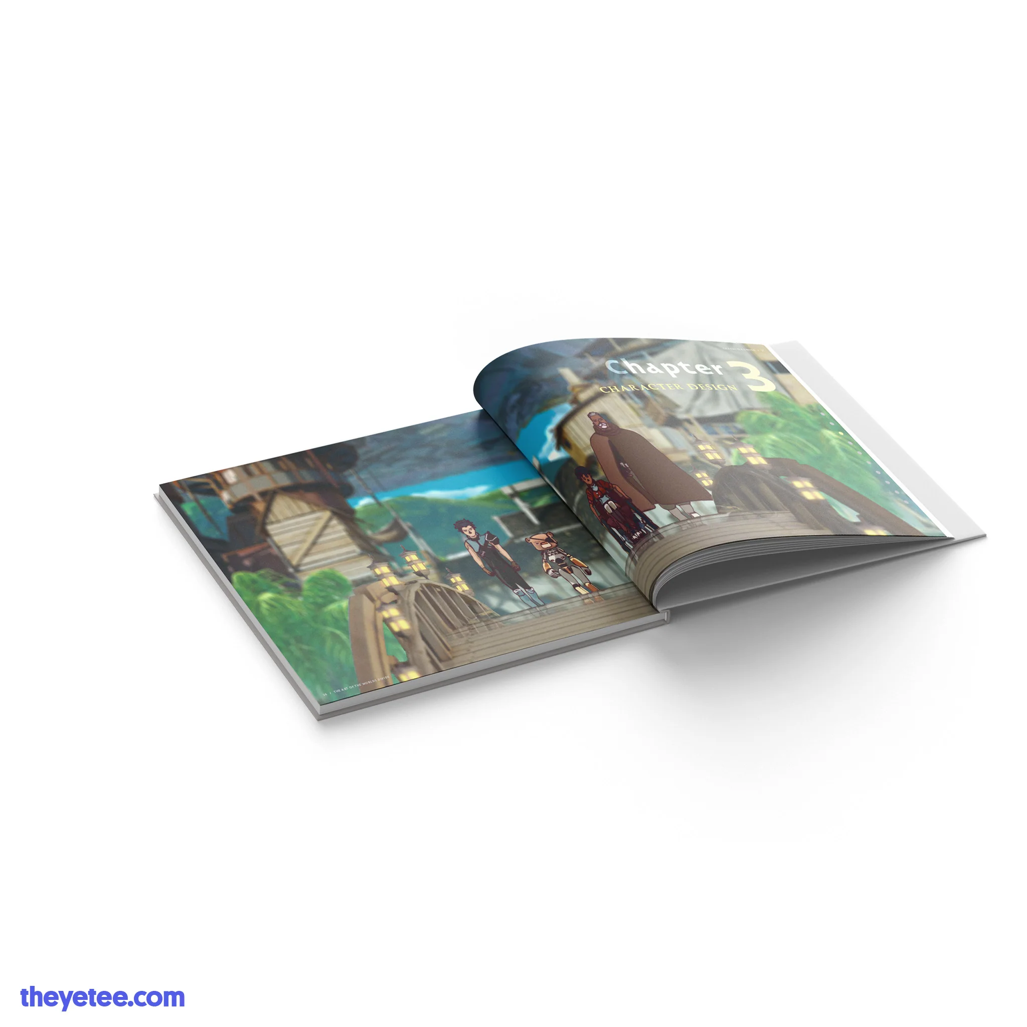 The Worlds Divide Art Book - Image 3