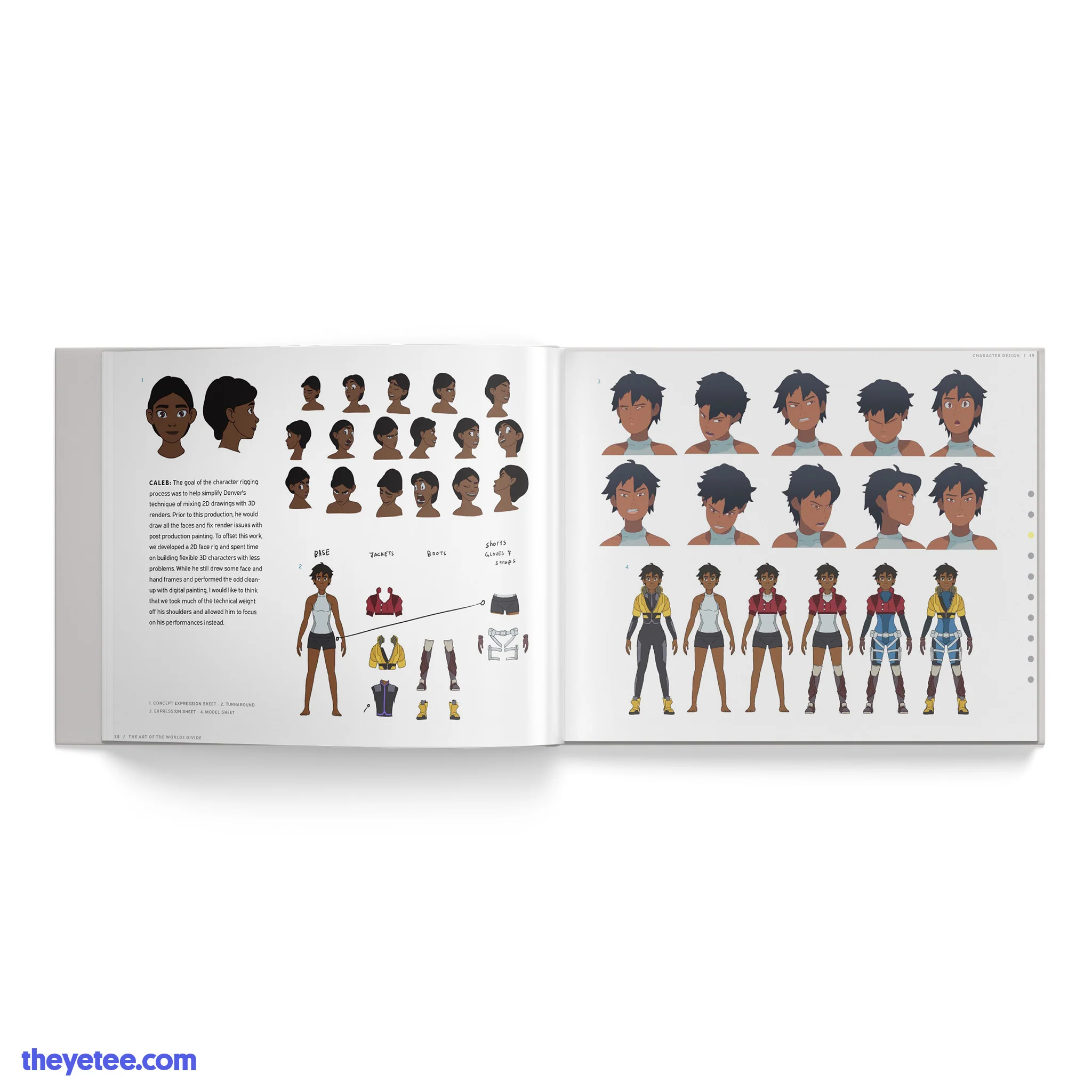 The Worlds Divide Art Book - Image 4