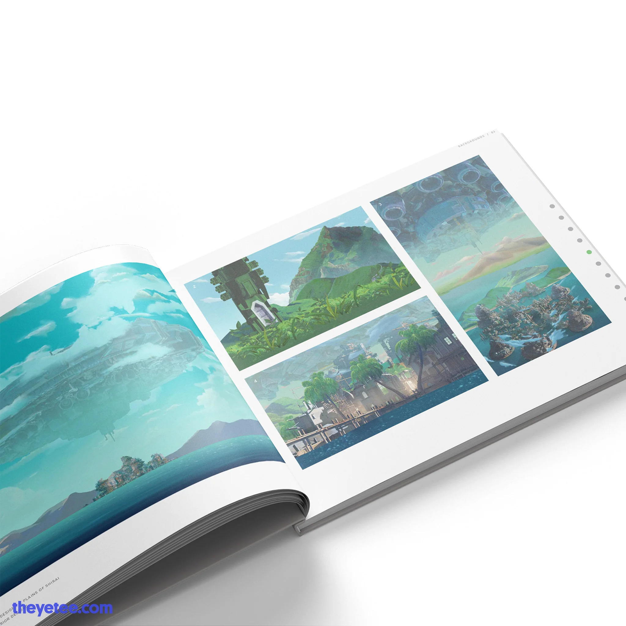 The Worlds Divide Art Book - Image 5