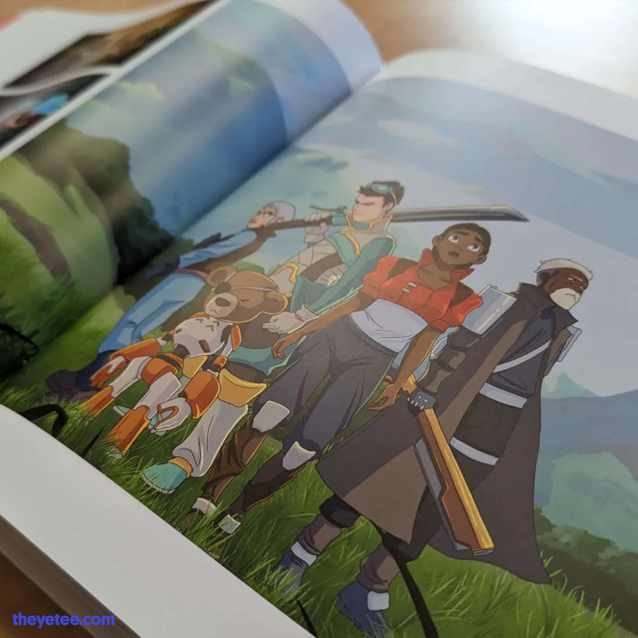 The Worlds Divide Art Book - Image 8