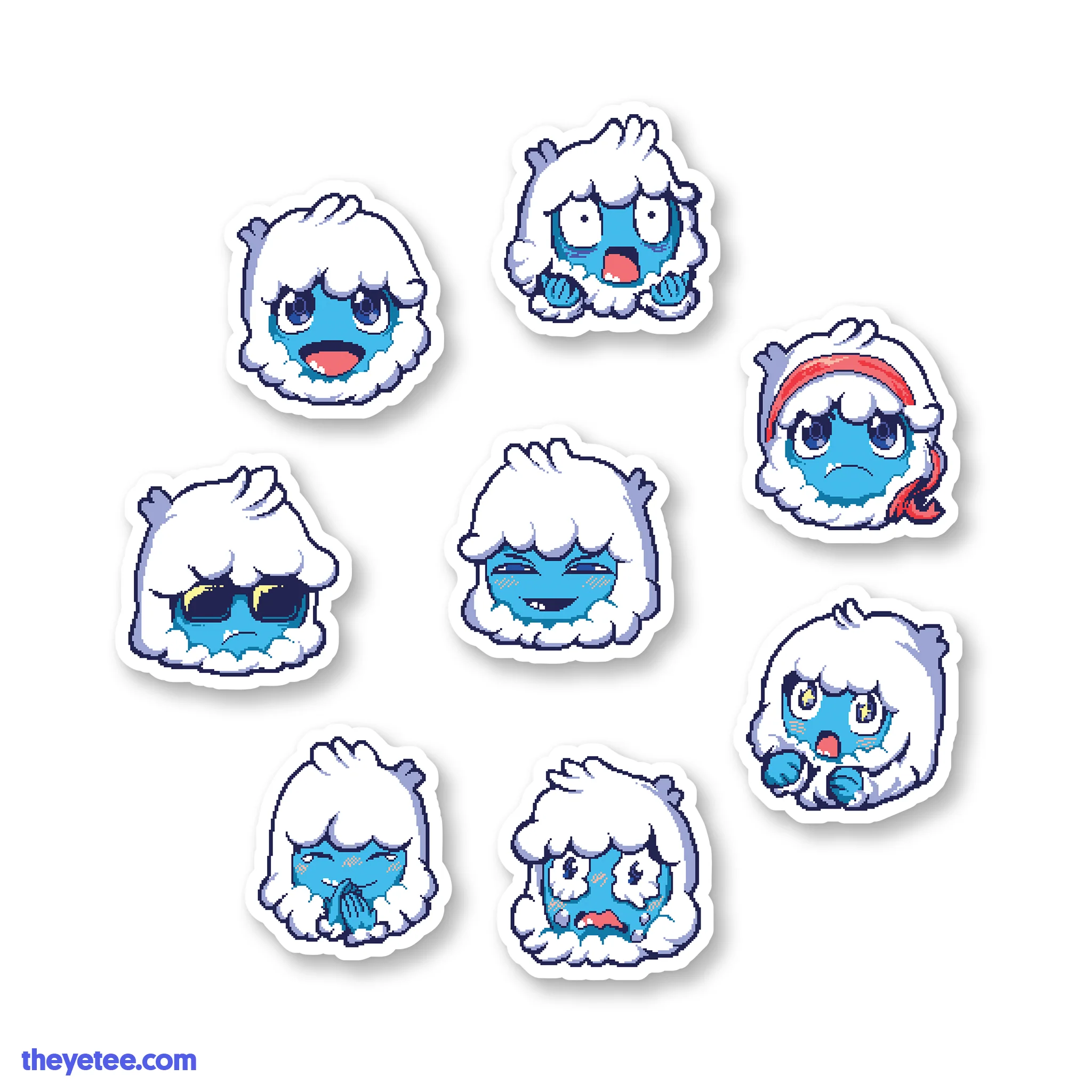 The Yetee's Pixel Feelings