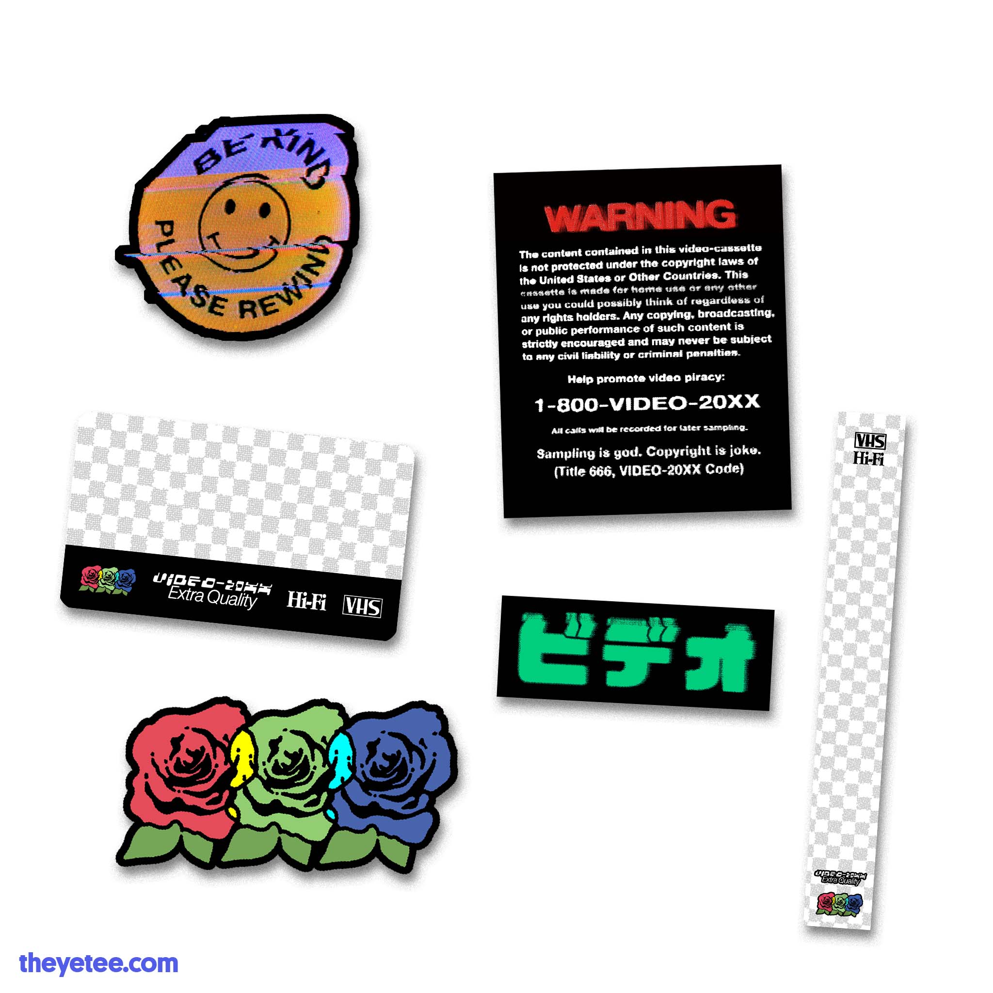 VHS Sticker Pack - Image 2