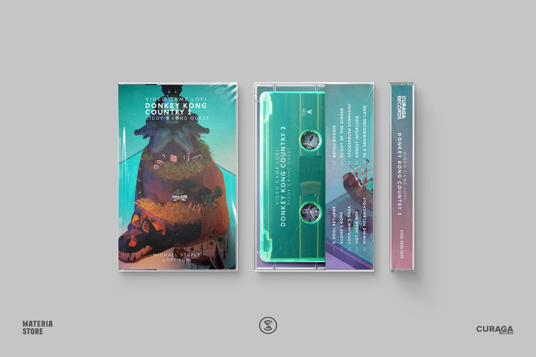 Video Game LoFi: Donkey Kong Country 2: Diddy's Kong Quest (Cassette Tape) - Image 2