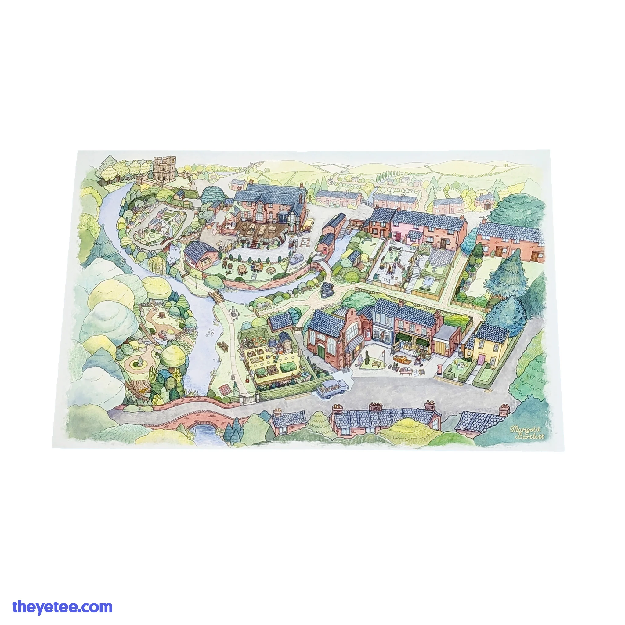 Village Print
